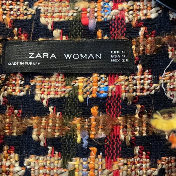 Zara Multicolor Blazer / coat - Picture 3 of 4